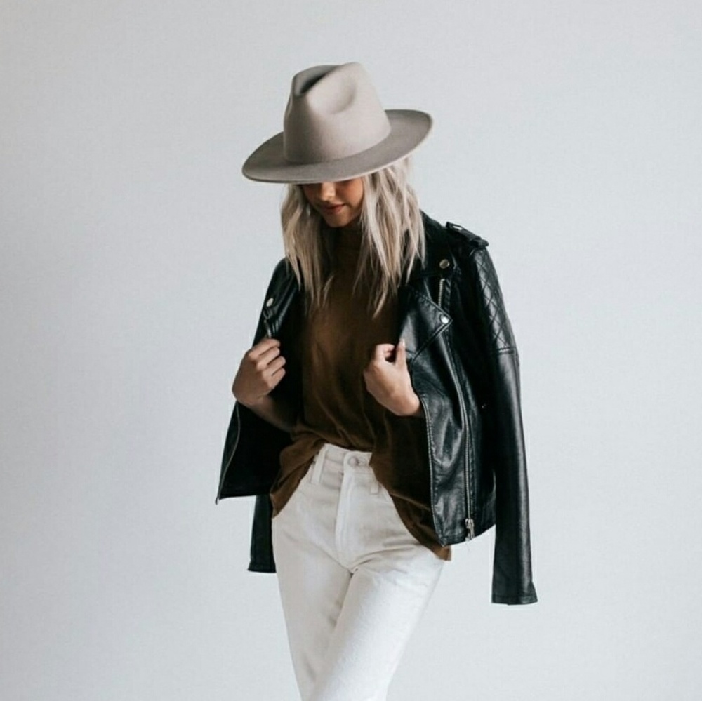 Gigi Pip Light Grey Wes Hat